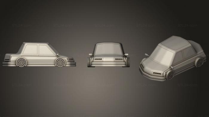 Vehicles (Toon Car 5, CARS_0322) 3D models for cnc